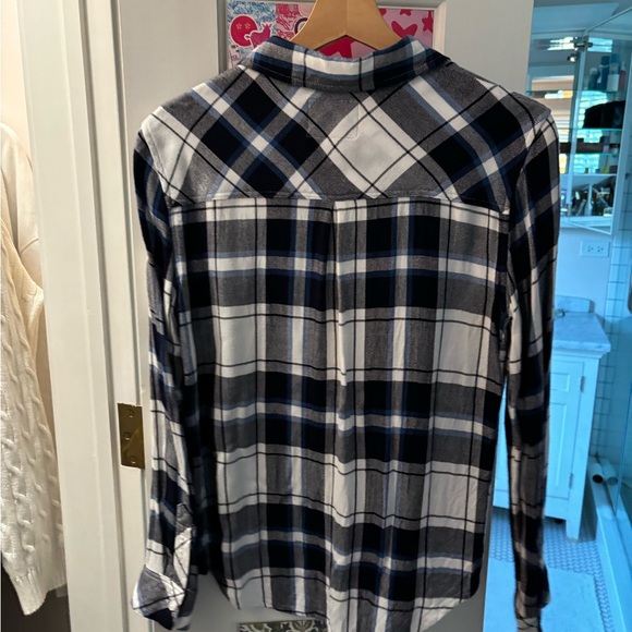 NWOT RAILS PLAID BUTTON DOWN - Picture 2 of 3